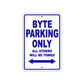 Byte Boats Parking Only All Others Will Be Towed Sea Ocean Beach Lake Boat Aluminum Metal Sign Plate