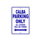 Calba Boats Parking Only All Others Will Be Towed Sea Ocean Beach Lake Boat Aluminum Metal Sign Plate