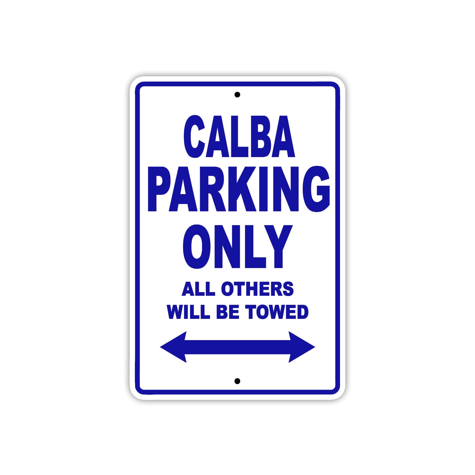 Calba Boats Parking Only All Others Will Be Towed Sea Ocean Beach Lake Boat Aluminum Metal Sign Plate