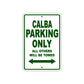 Calba Boats Parking Only All Others Will Be Towed Sea Ocean Beach Lake Boat Aluminum Metal Sign Plate