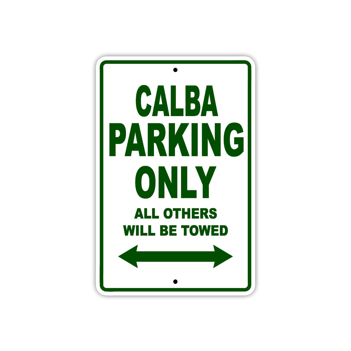 Calba Boats Parking Only All Others Will Be Towed Sea Ocean Beach Lake Boat Aluminum Metal Sign Plate