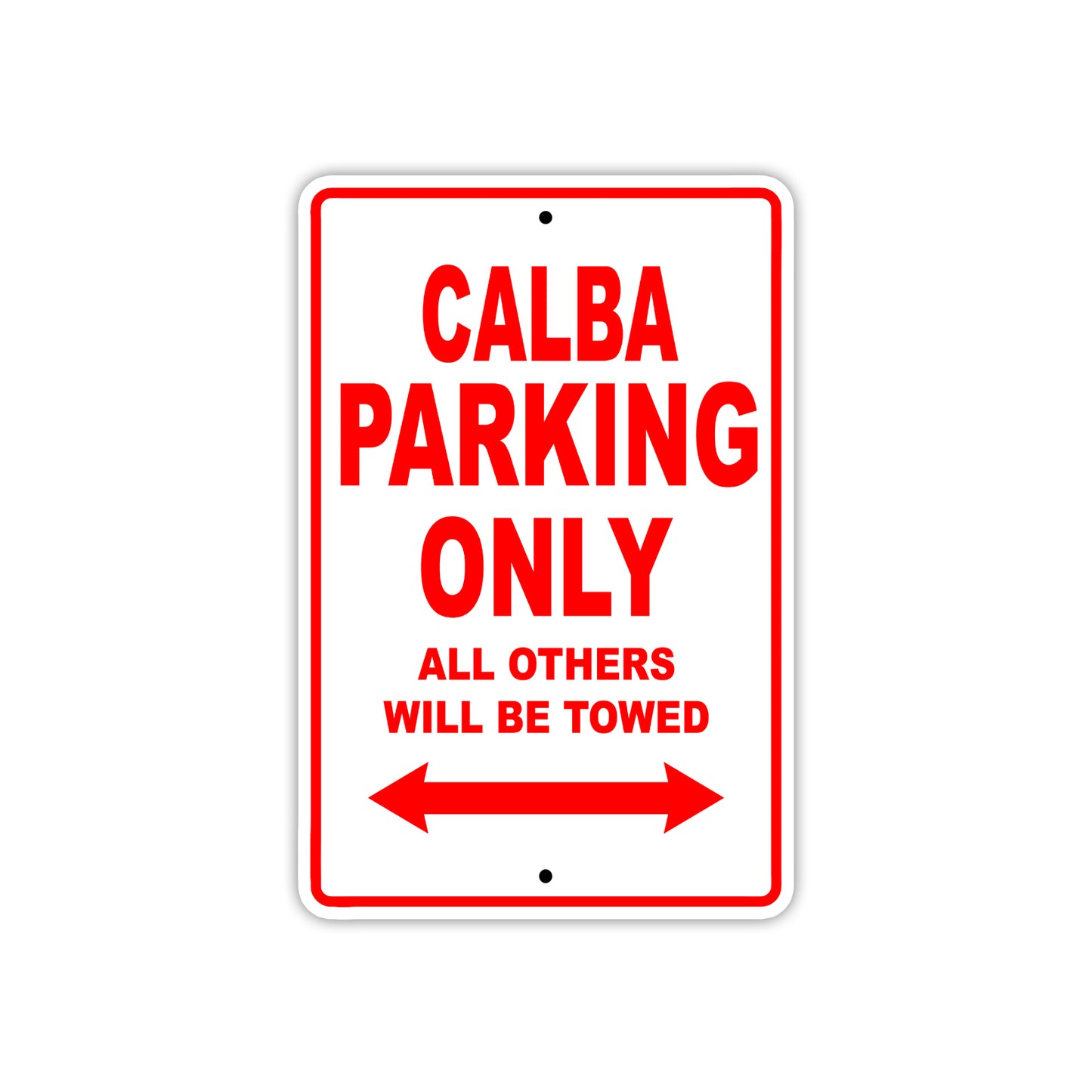 Calba Boats Parking Only All Others Will Be Towed Sea Ocean Beach Lake Boat Aluminum Metal Sign Plate