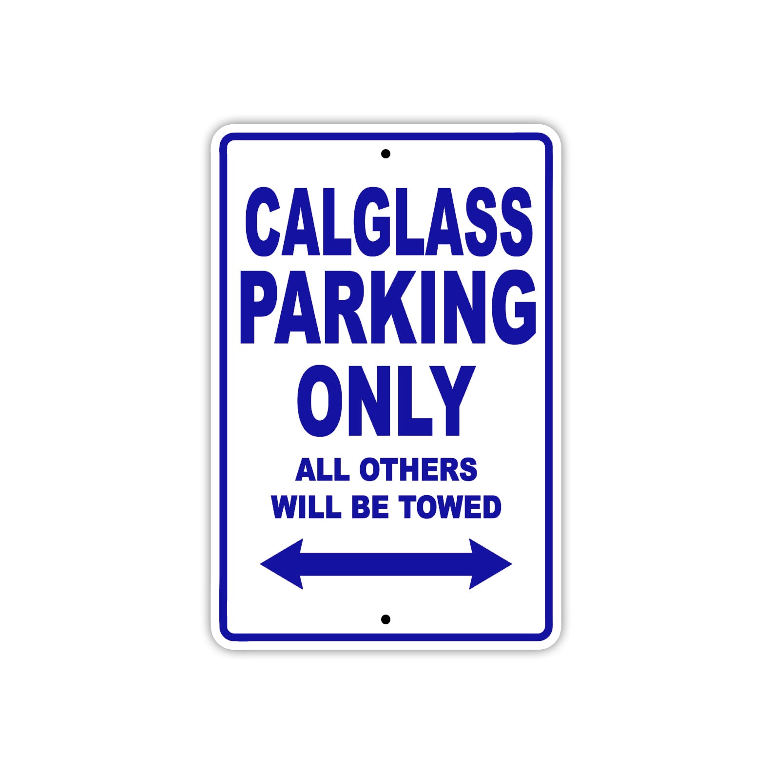 Calglass Boats Parking Only All Others Will Be Towed Sea Ocean Beach Lake Boat Aluminum Metal Sign Plate