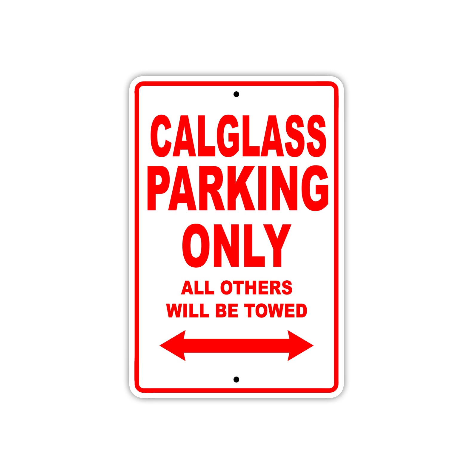 Calglass Boats Parking Only All Others Will Be Towed Sea Ocean Beach Lake Boat Aluminum Metal Sign Plate