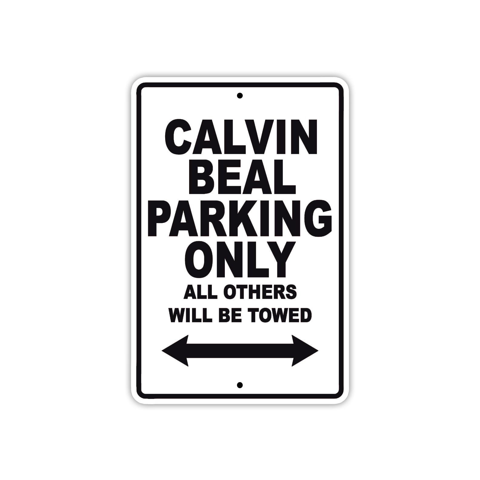 Calvin Beal Boats Parking Only All Others Will Be Towed Sea Ocean Beach Lake Boat Aluminum Metal Sign Plate