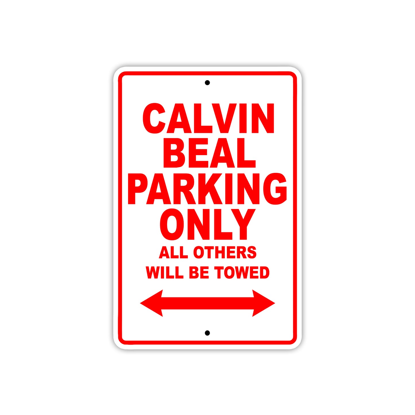 Calvin Beal Boats Parking Only All Others Will Be Towed Sea Ocean Beach Lake Boat Aluminum Metal Sign Plate