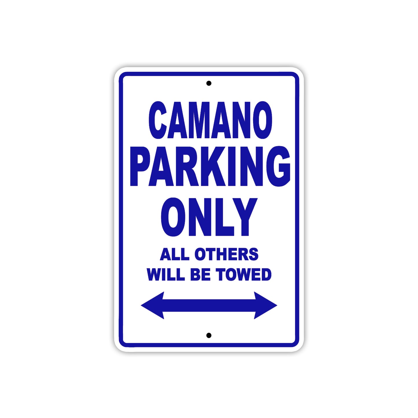 Camano Boats Parking Only All Others Will Be Towed Sea Ocean Beach Lake Boat Aluminum Metal Sign Plate