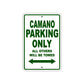 Camano Boats Parking Only All Others Will Be Towed Sea Ocean Beach Lake Boat Aluminum Metal Sign Plate