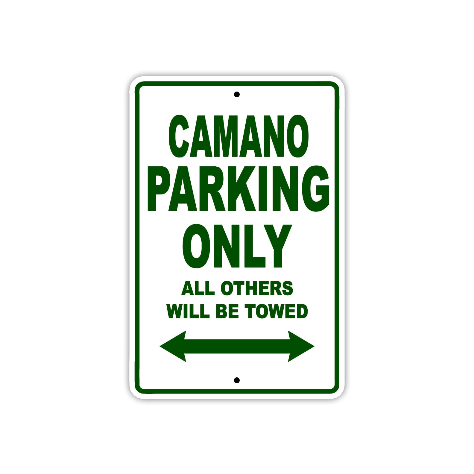 Camano Boats Parking Only All Others Will Be Towed Sea Ocean Beach Lake Boat Aluminum Metal Sign Plate