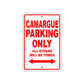 Camargue Boats Parking Only All Others Will Be Towed Sea Ocean Beach Lake Boat Aluminum Metal Sign Plate
