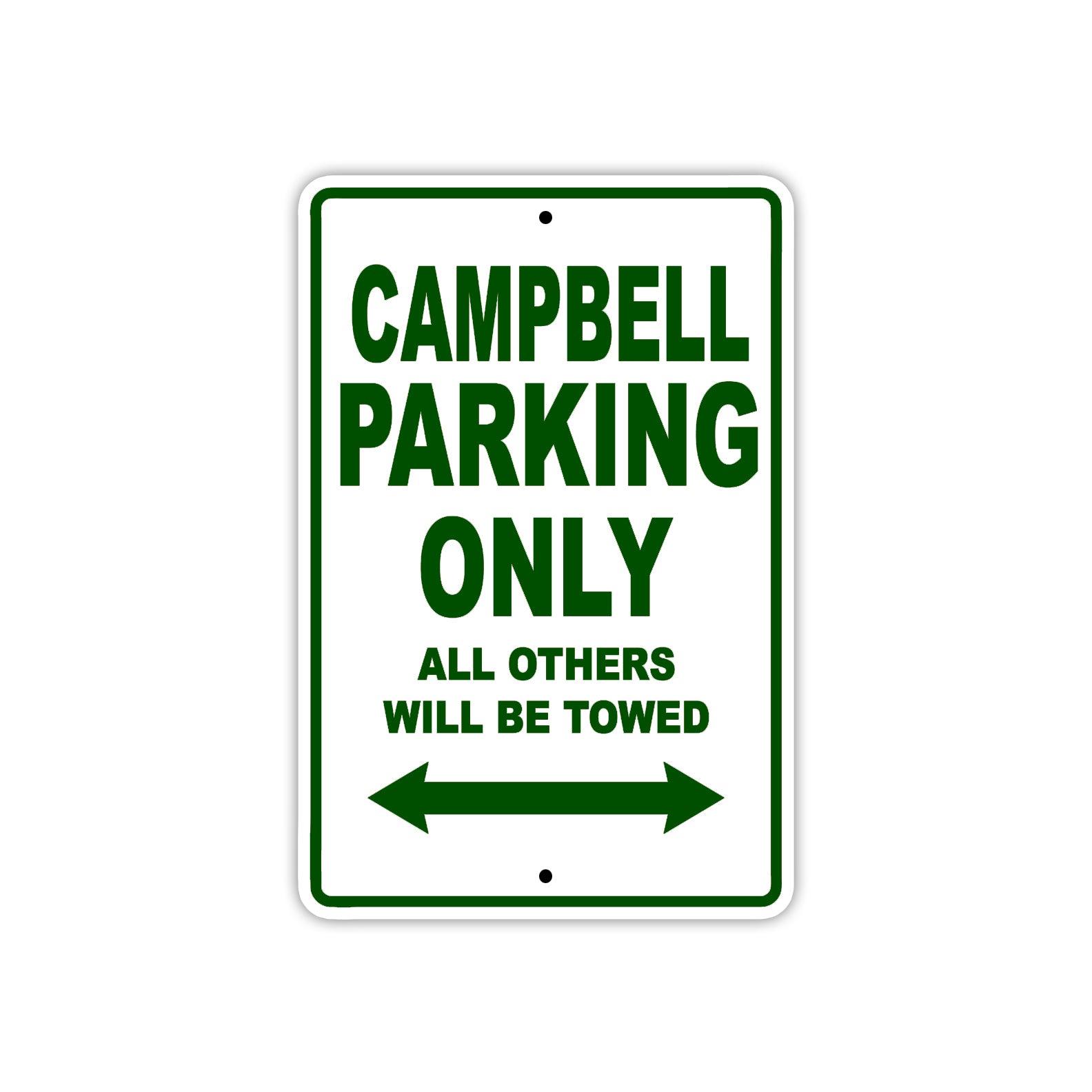 Campbell Boats Parking Only All Others Will Be Towed Sea Ocean Beach Lake Boat Aluminum Metal Sign Plate