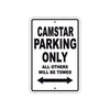 Camstar Boats Parking Only All Others Will Be Towed Sea Ocean Beach Lake Boat Aluminum Metal Sign Plate