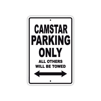 Camstar Boats Parking Only All Others Will Be Towed Sea Ocean Beach Lake Boat Aluminum Metal Sign Plate
