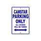 Camstar Boats Parking Only All Others Will Be Towed Sea Ocean Beach Lake Boat Aluminum Metal Sign Plate