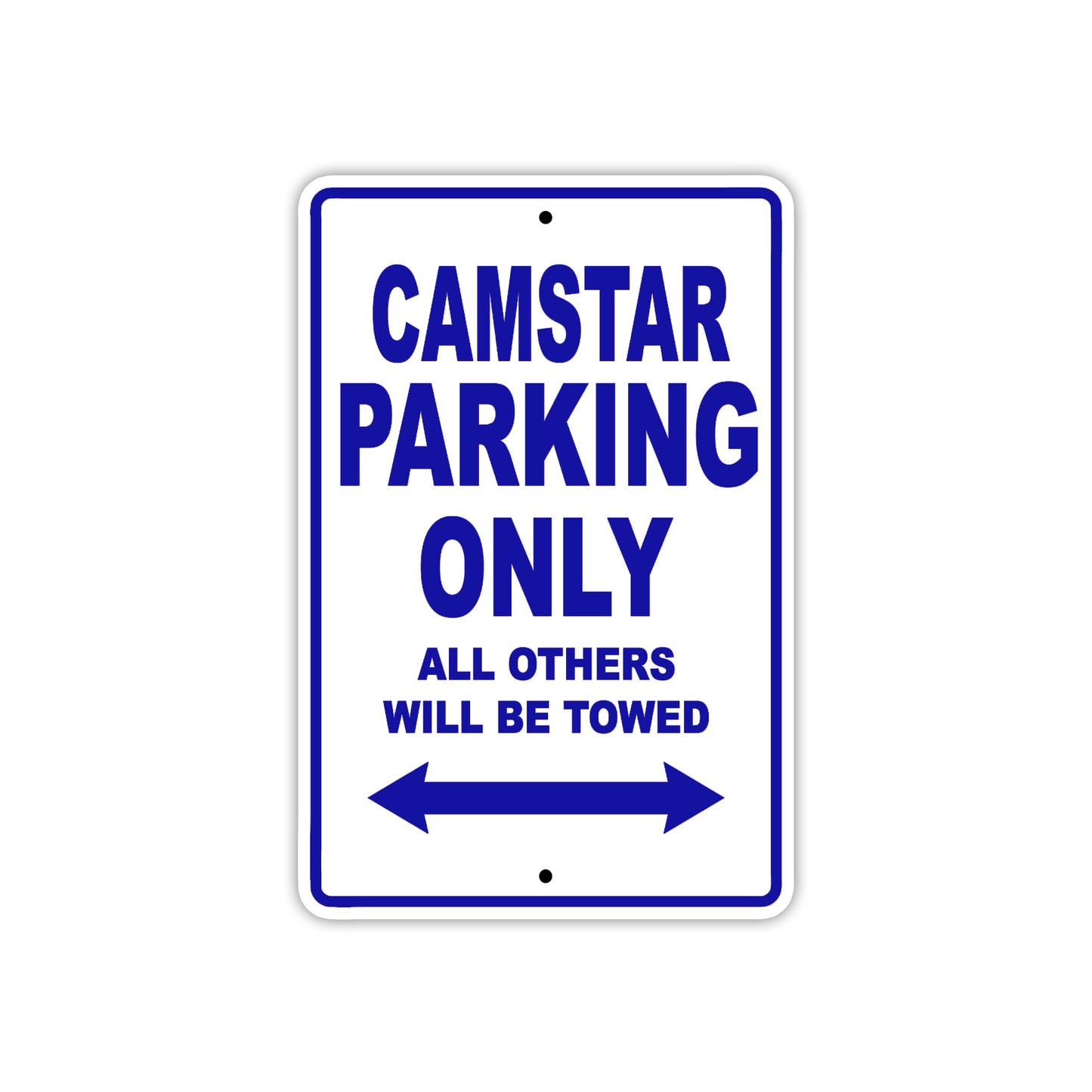 Camstar Boats Parking Only All Others Will Be Towed Sea Ocean Beach Lake Boat Aluminum Metal Sign Plate