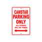 Camstar Boats Parking Only All Others Will Be Towed Sea Ocean Beach Lake Boat Aluminum Metal Sign Plate
