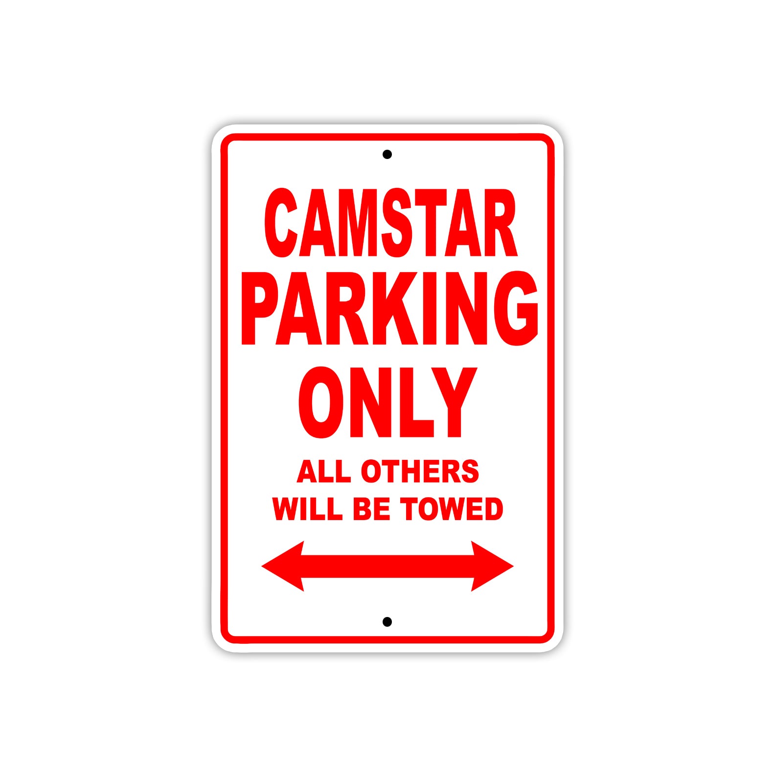 Camstar Boats Parking Only All Others Will Be Towed Sea Ocean Beach Lake Boat Aluminum Metal Sign Plate