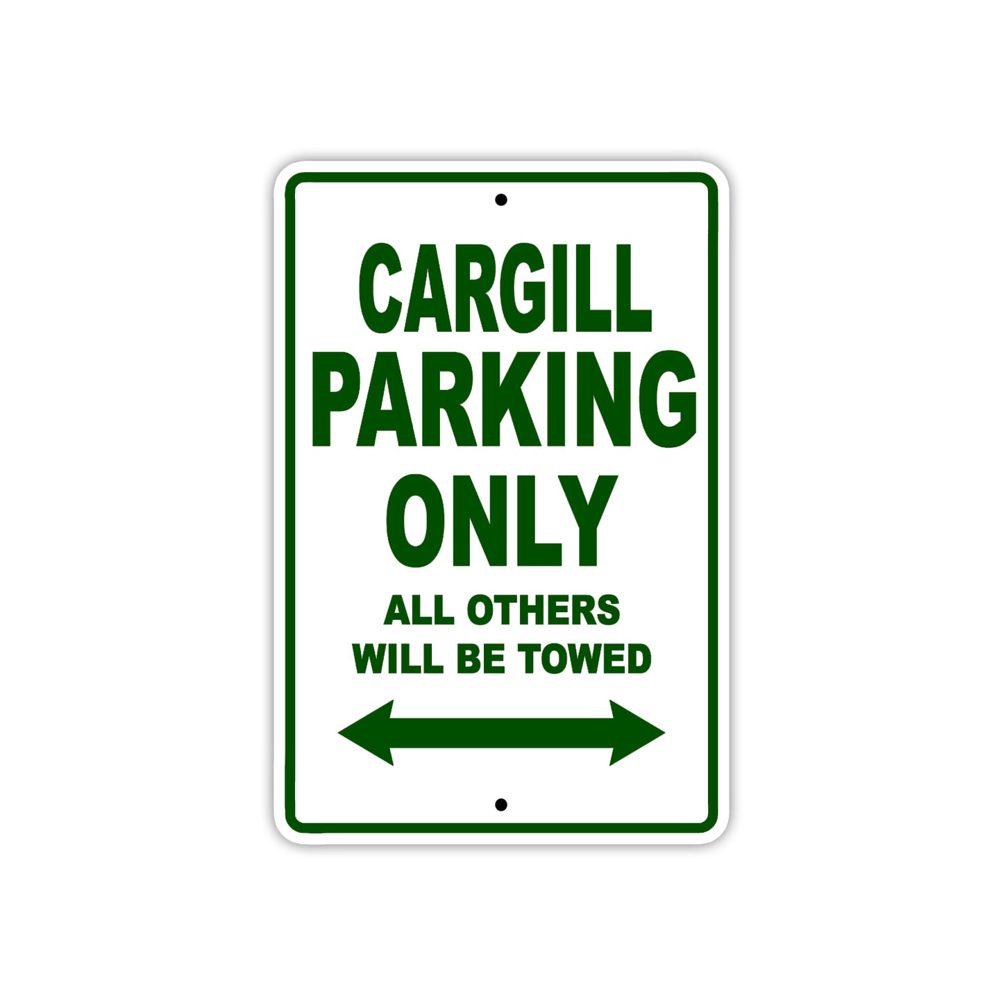 Cargill Boats Parking Only All Others Will Be Towed Sea Ocean Beach Lake Boat Aluminum Metal Sign Plate