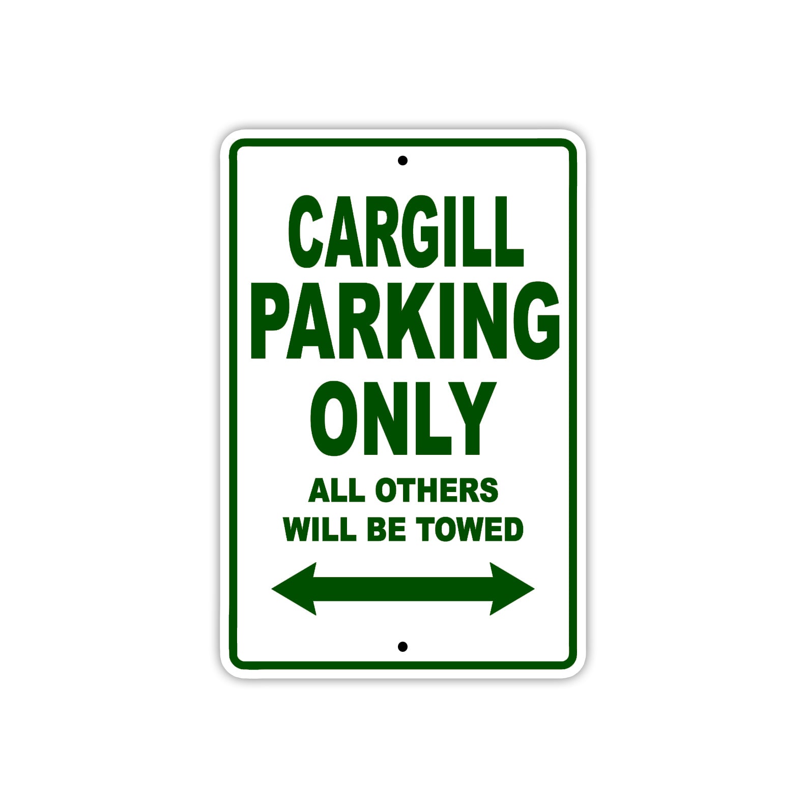 Cargill Boats Parking Only All Others Will Be Towed Sea Ocean Beach Lake Boat Aluminum Metal Sign Plate