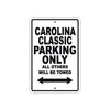 Carolina Classic Boats Parking Only All Others Will Be Towed Sea Ocean Beach Lake Boat Aluminum Metal Sign Plate