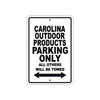 Carolina Outdoor Products Boats Parking Only All Others Will Be Towed Sea Ocean Beach Lake Boat Aluminum Metal Sign Plate