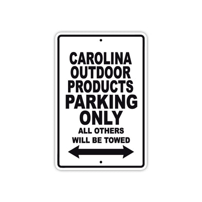 Carolina Outdoor Products Boats Parking Only All Others Will Be Towed Sea Ocean Beach Lake Boat Aluminum Metal Sign Plate