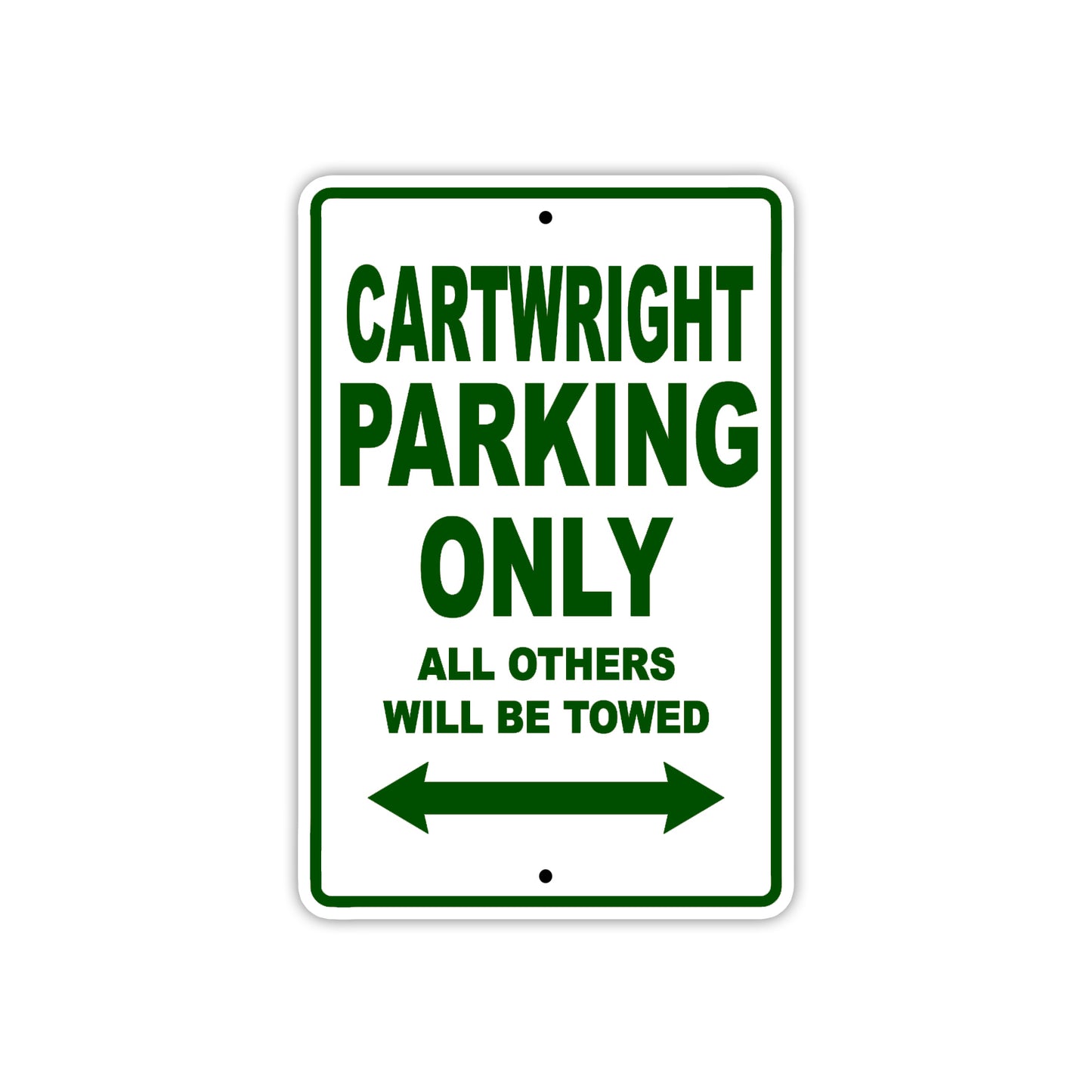 Cartwright Boats Parking Only All Others Will Be Towed Sea Ocean Beach Lake Boat Aluminum Metal Sign Plate