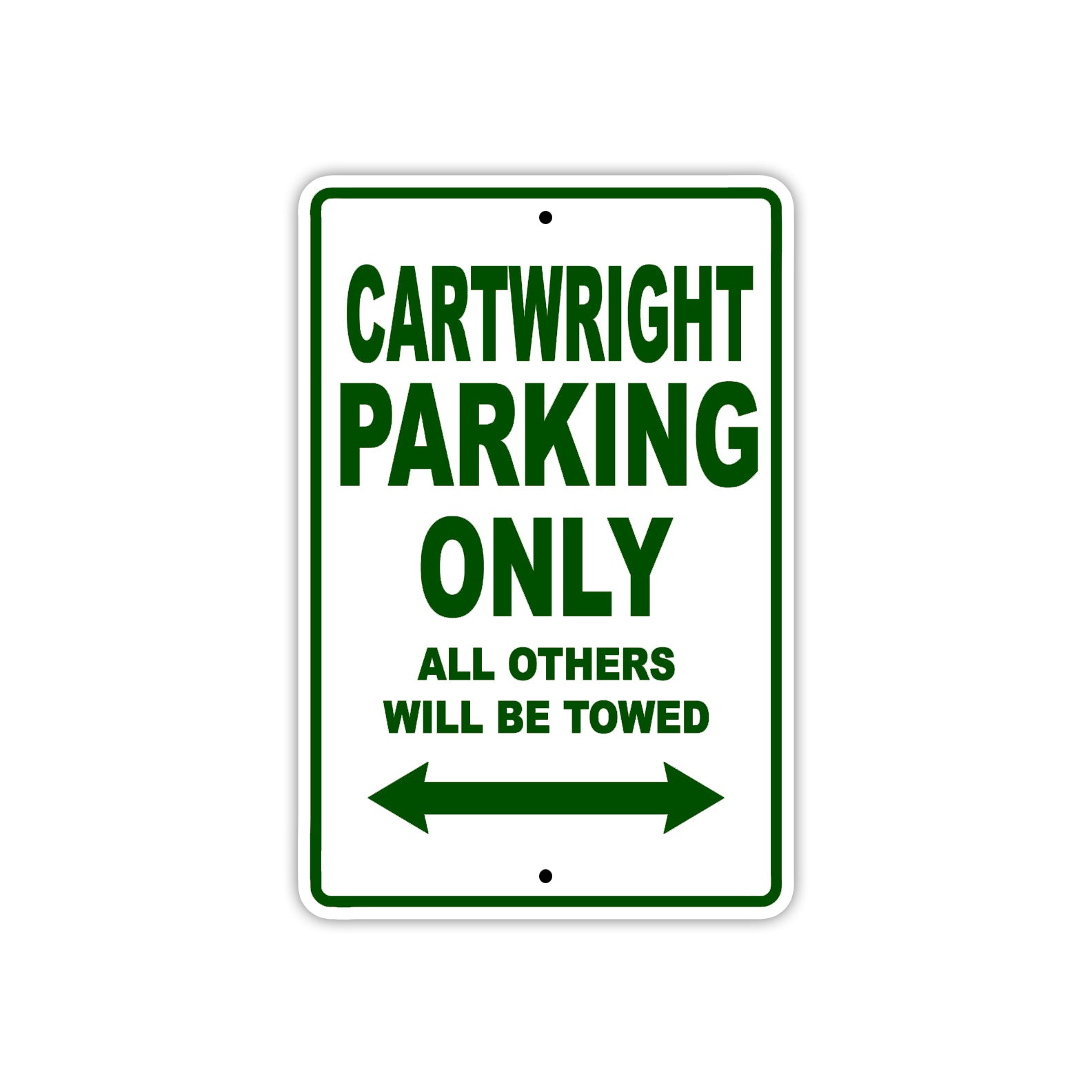 Cartwright Boats Parking Only All Others Will Be Towed Sea Ocean Beach Lake Boat Aluminum Metal Sign Plate