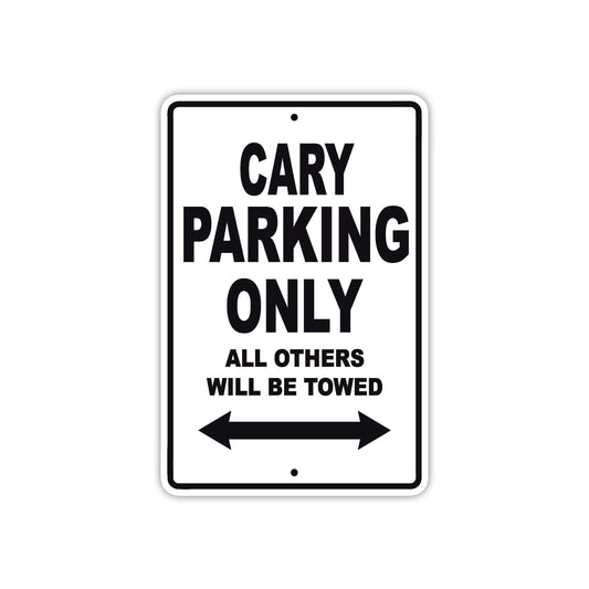 Cary Boats Parking Only All Others Will Be Towed Sea Ocean Beach Lake Boat Aluminum Metal Sign Plate