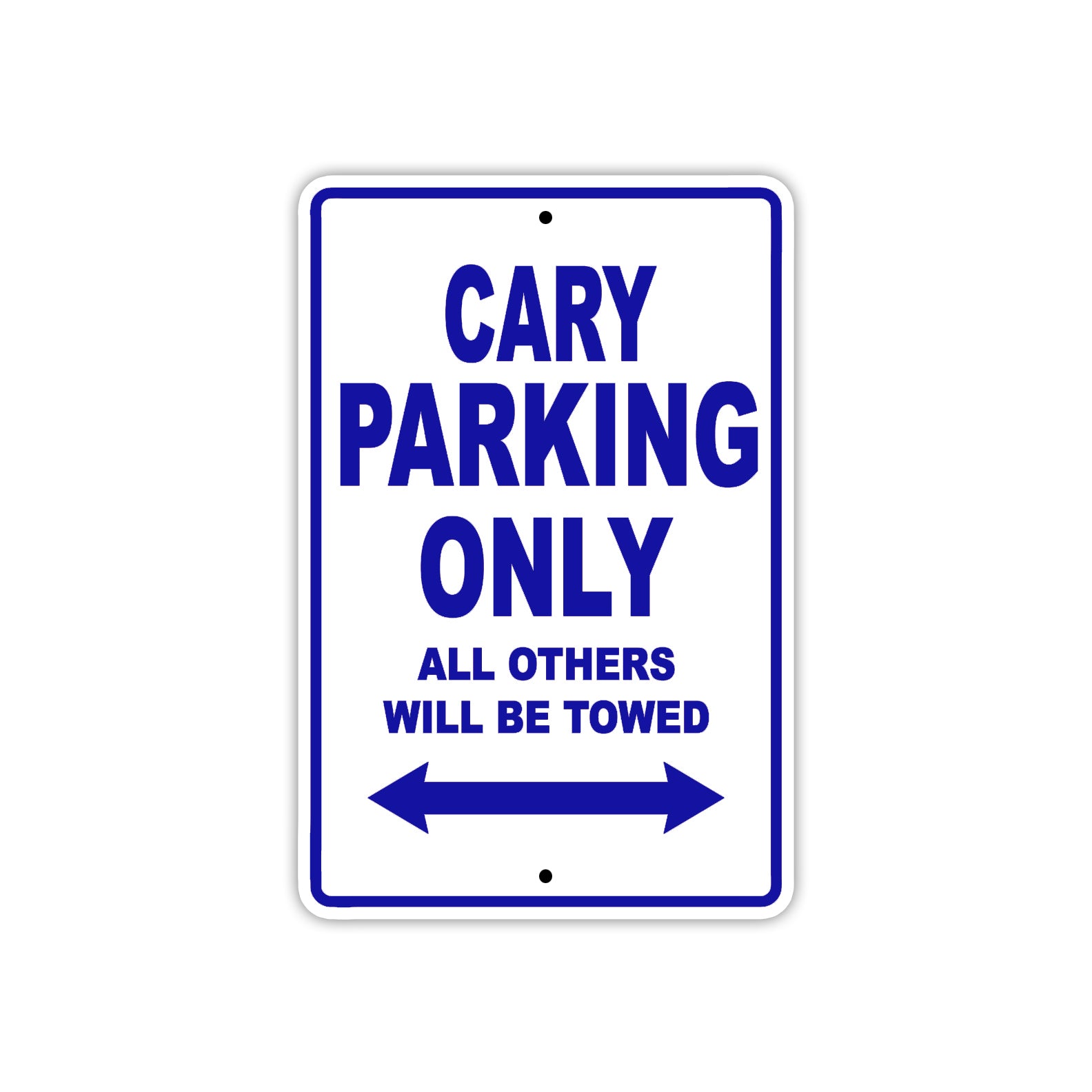 Cary Boats Parking Only All Others Will Be Towed Sea Ocean Beach Lake Boat Aluminum Metal Sign Plate