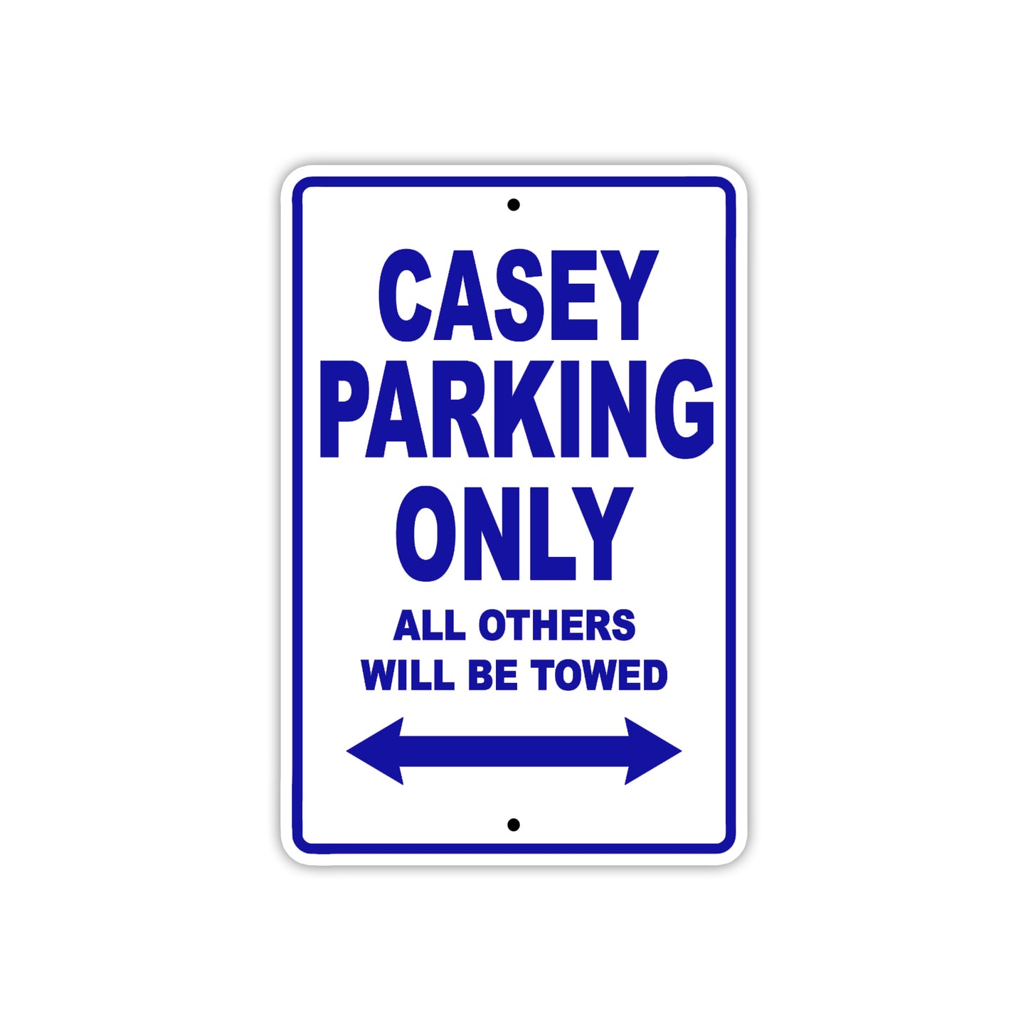 Casey Boats Parking Only All Others Will Be Towed Sea Ocean Beach Lake Boat Aluminum Metal Sign Plate