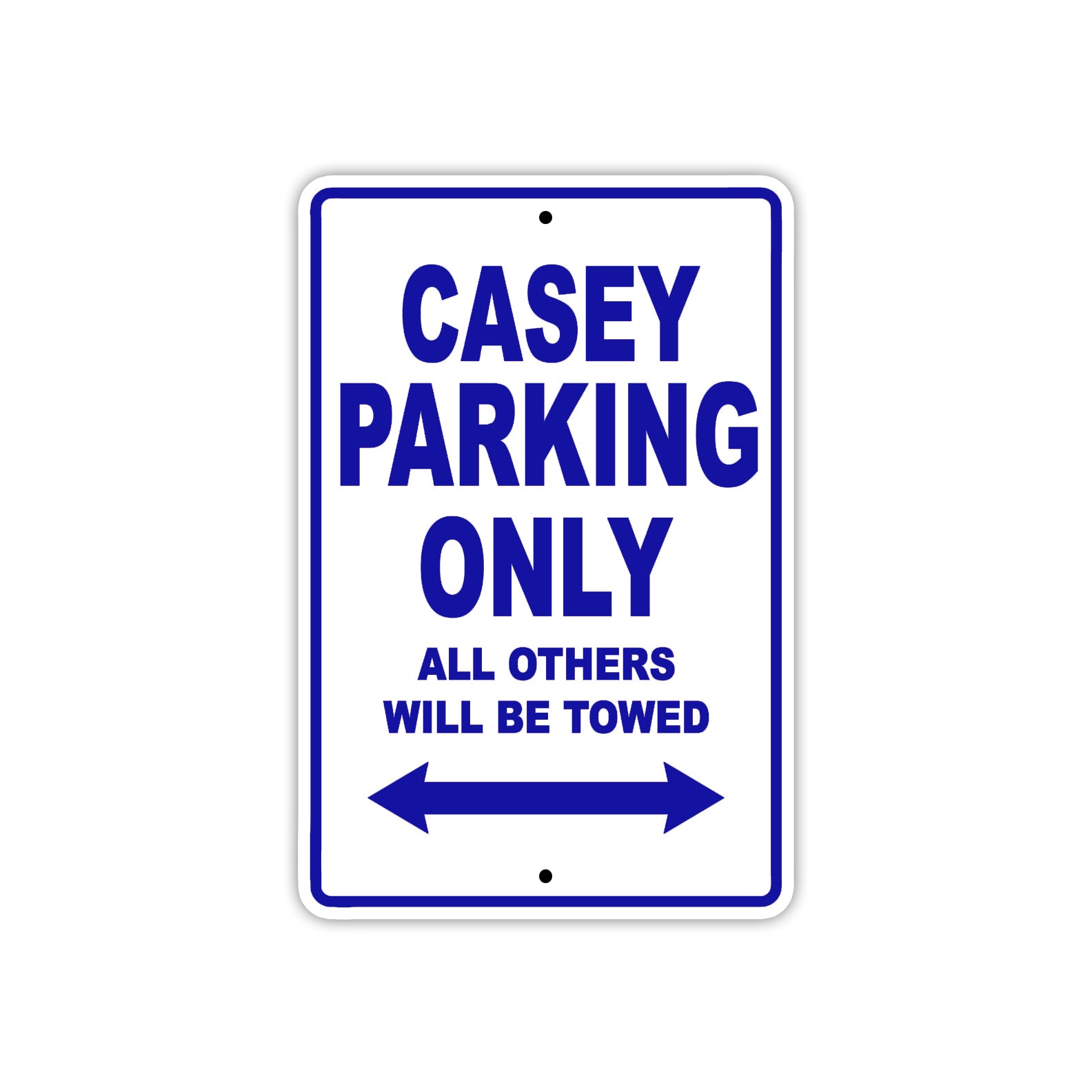 Casey Boats Parking Only All Others Will Be Towed Sea Ocean Beach Lake Boat Aluminum Metal Sign Plate