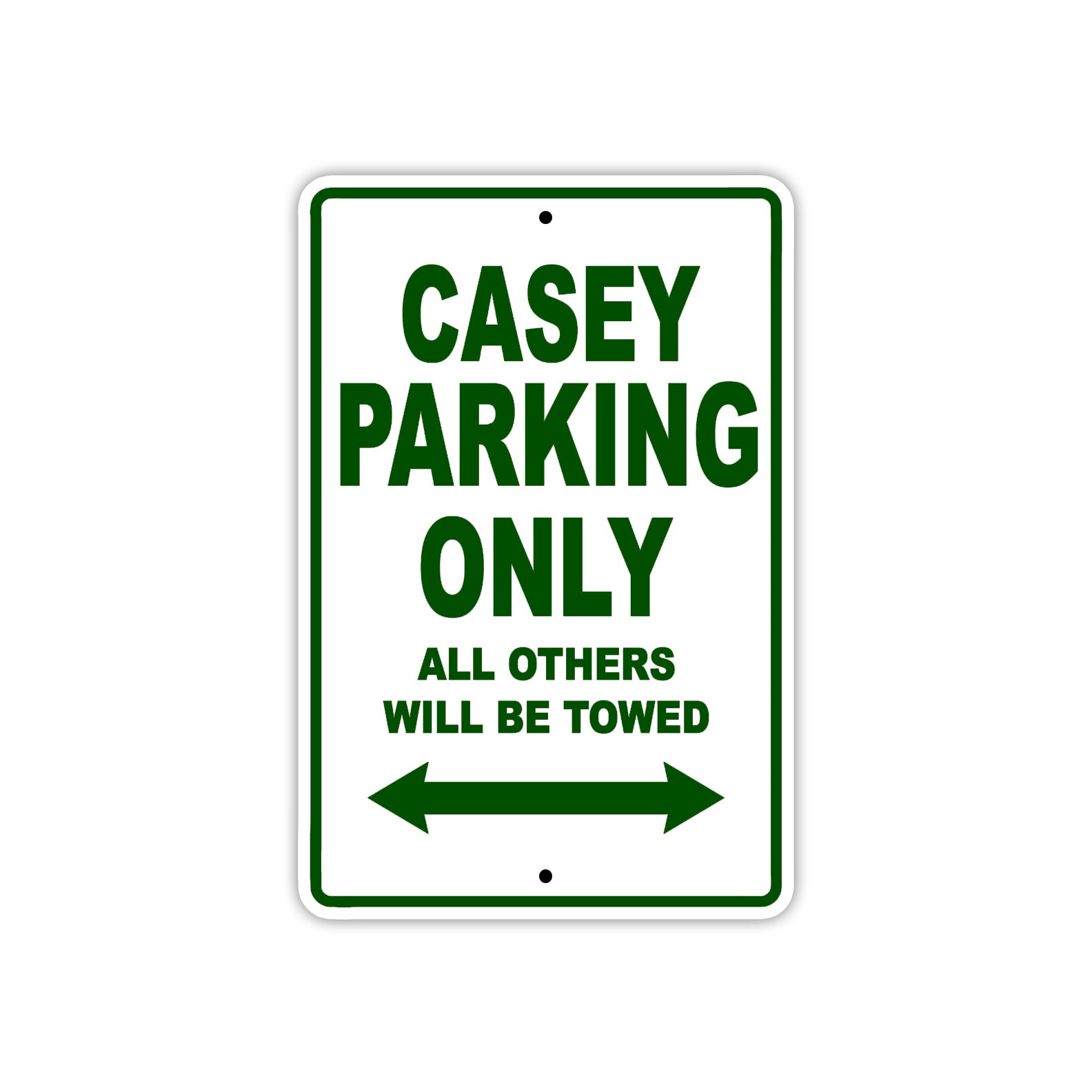 Casey Boats Parking Only All Others Will Be Towed Sea Ocean Beach Lake Boat Aluminum Metal Sign Plate