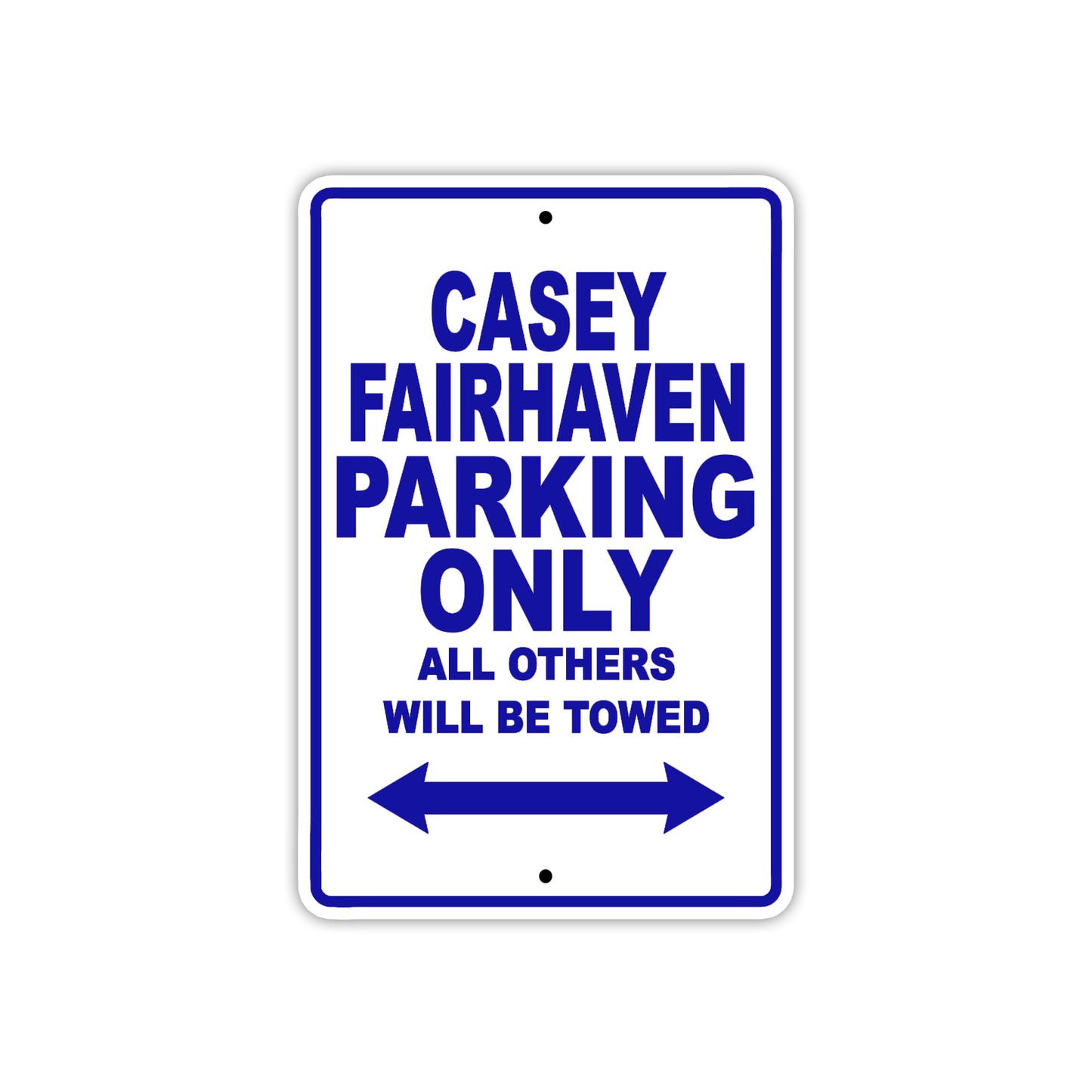 Casey Fairhaven Boats Parking Only All Others Will Be Towed Sea Ocean Beach Lake Boat Aluminum Metal Sign Plate
