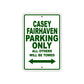 Casey Fairhaven Boats Parking Only All Others Will Be Towed Sea Ocean Beach Lake Boat Aluminum Metal Sign Plate