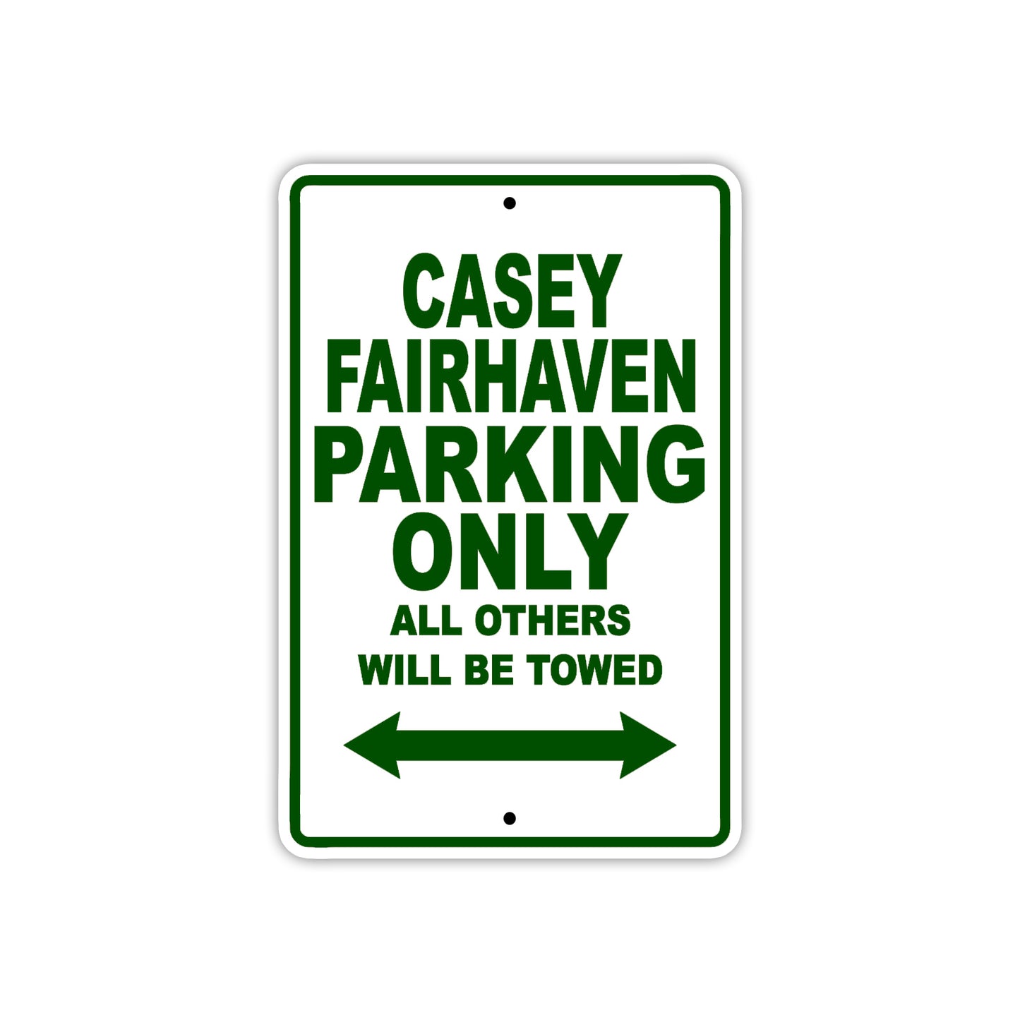Casey Fairhaven Boats Parking Only All Others Will Be Towed Sea Ocean Beach Lake Boat Aluminum Metal Sign Plate