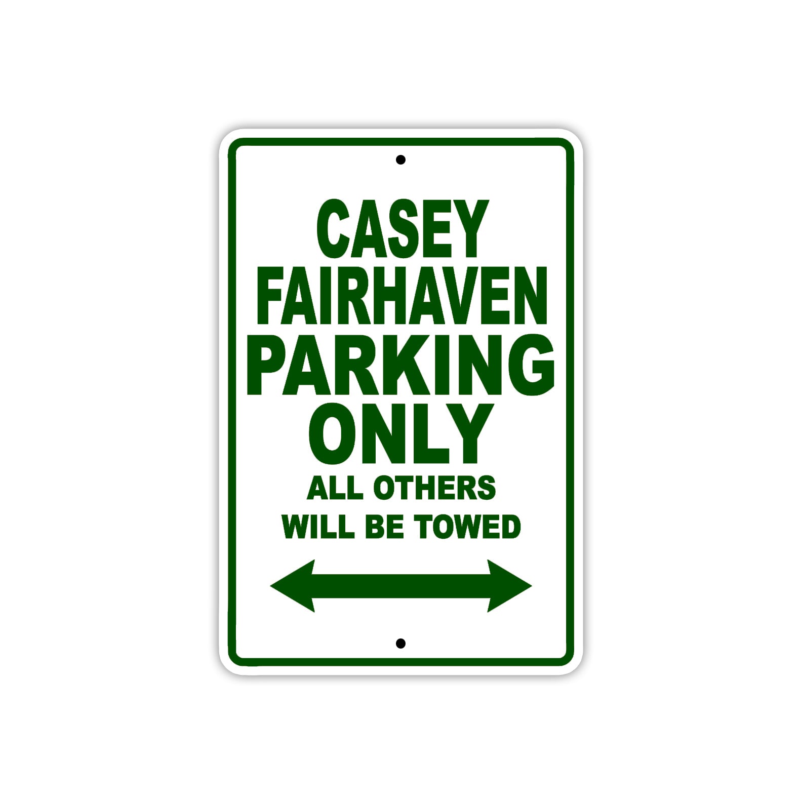 Casey Fairhaven Boats Parking Only All Others Will Be Towed Sea Ocean Beach Lake Boat Aluminum Metal Sign Plate