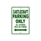 Castlecraft Boats Parking Only All Others Will Be Towed Sea Ocean Beach Lake Boat Aluminum Metal Sign Plate