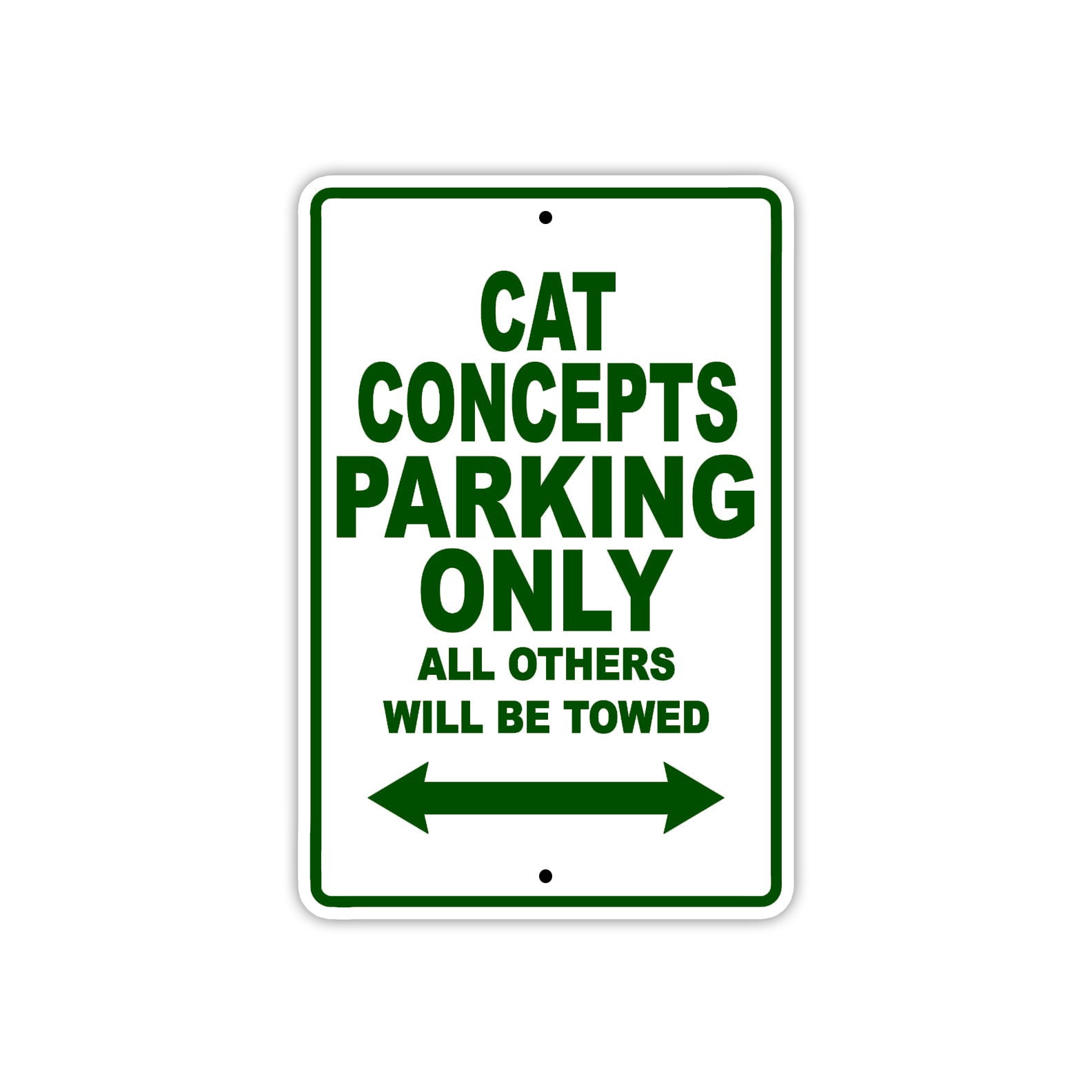 Cat Concepts Boats Parking Only All Others Will Be Towed Sea Ocean Beach Lake Boat Aluminum Metal Sign Plate