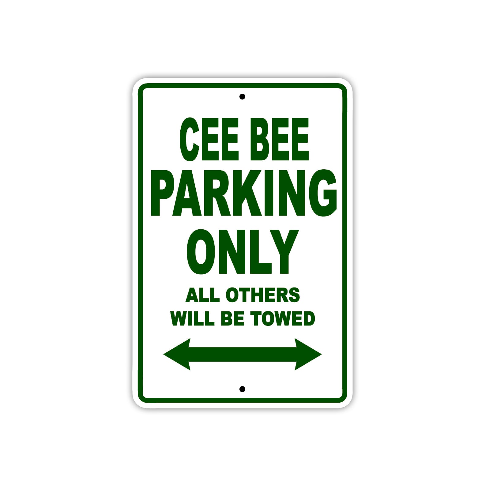 Cee Bee Boats Parking Only All Others Will Be Towed Sea Ocean Beach Lake Boat Aluminum Metal Sign Plate