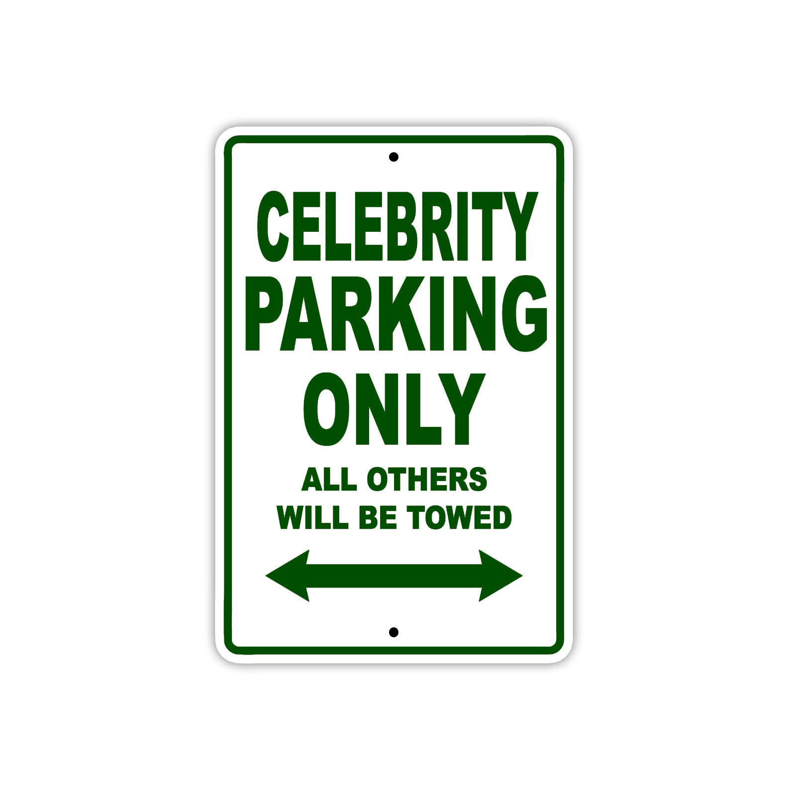 Celebrity Boats Parking Only All Others Will Be Towed Sea Ocean Beach Lake Boat Aluminum Metal Sign Plate