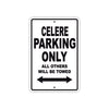 Celere Boats Parking Only All Others Will Be Towed Sea Ocean Beach Lake Boat Aluminum Metal Sign Plate