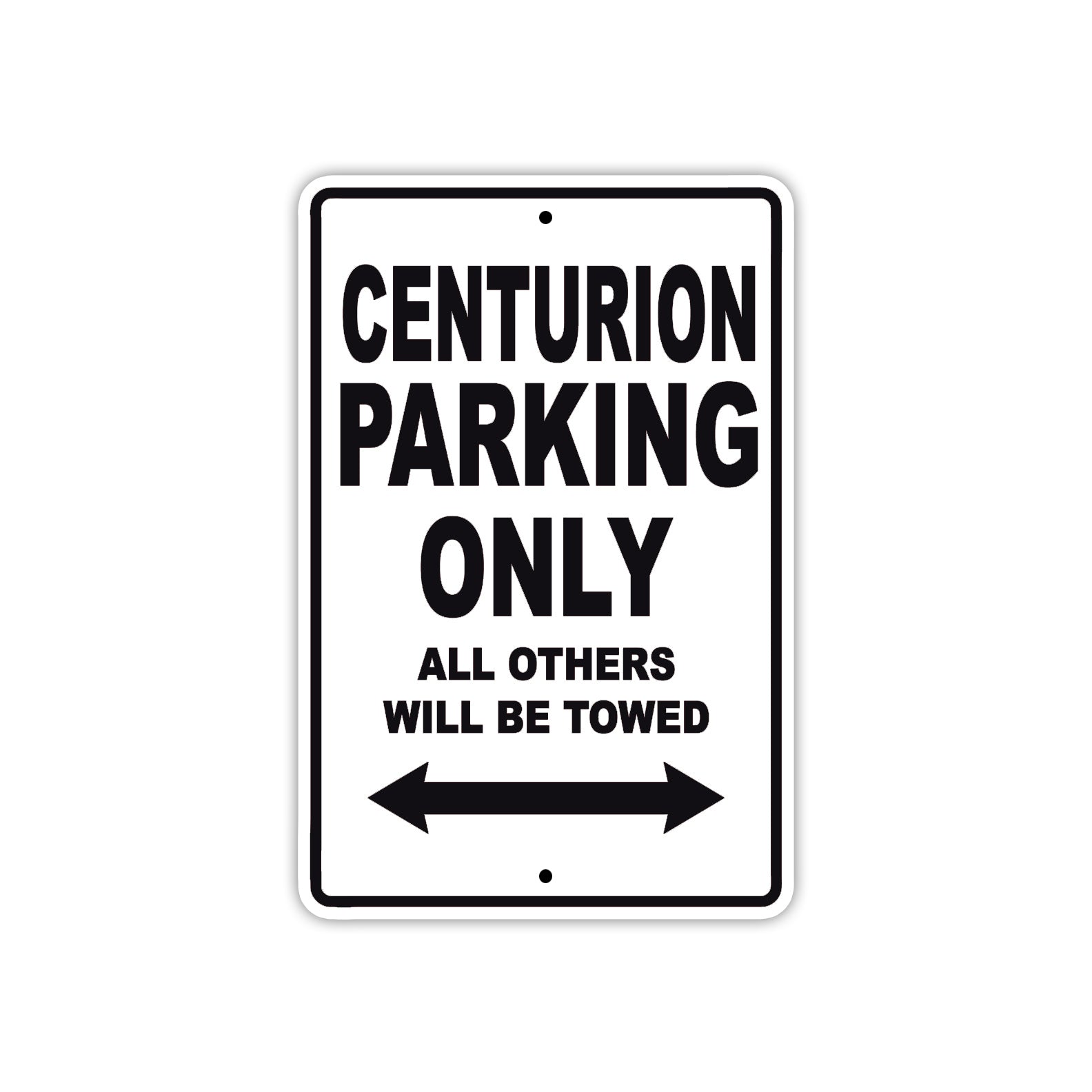 Centurion Boats Parking Only All Others Will Be Towed Sea Ocean Beach Lake Boat Aluminum Metal Sign Plate