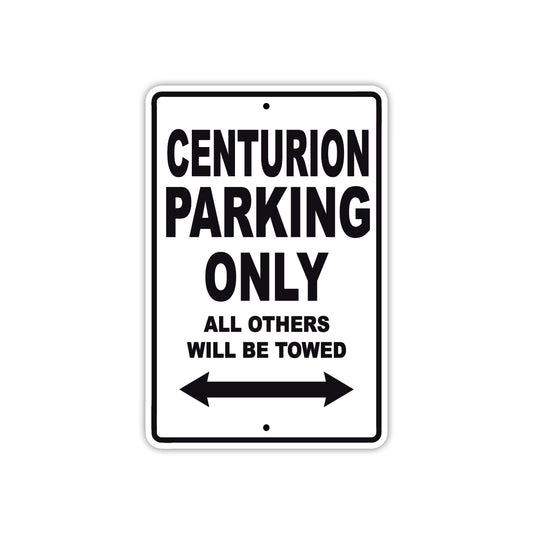Centurion Boats Parking Only All Others Will Be Towed Sea Ocean Beach Lake Boat Aluminum Metal Sign Plate