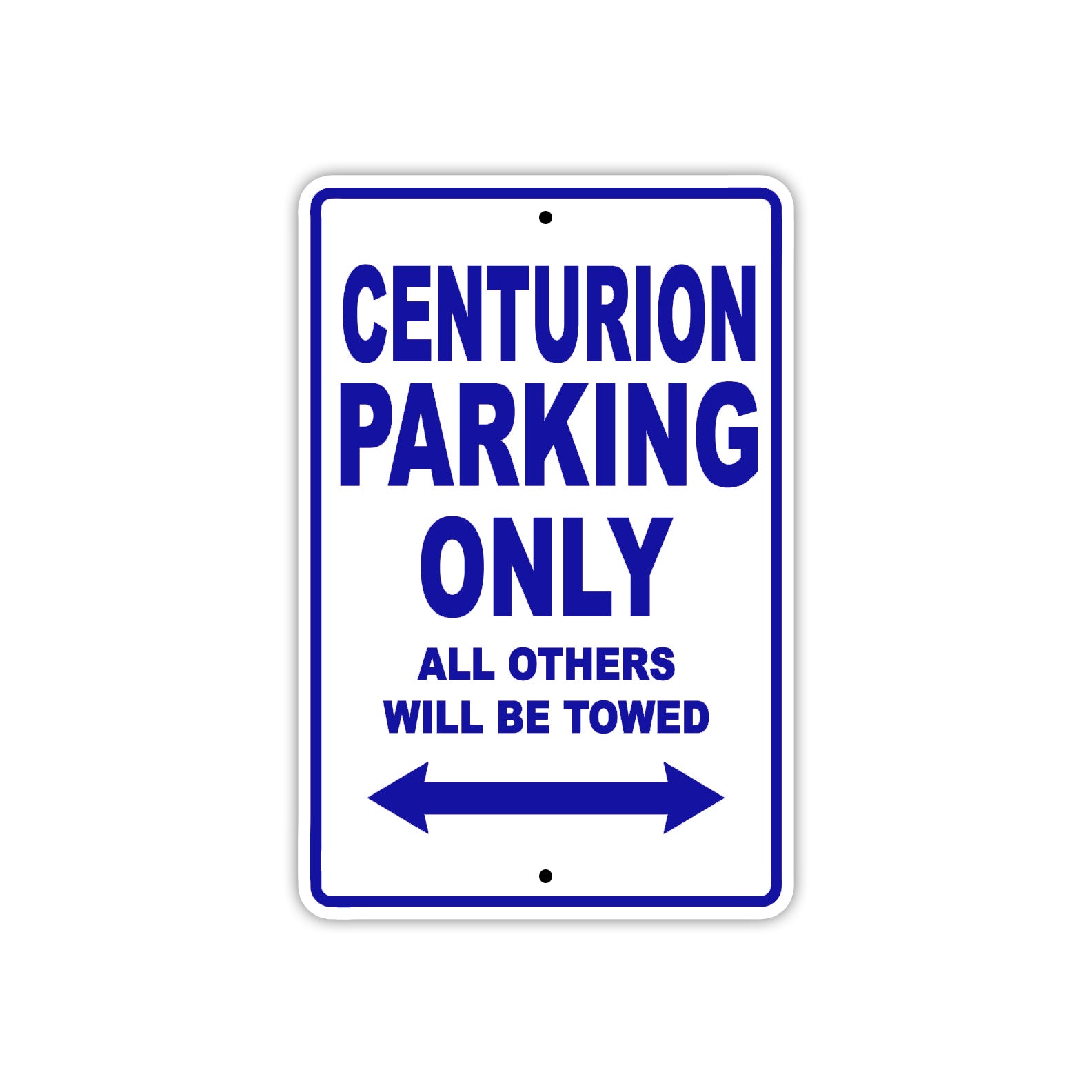 Centurion Boats Parking Only All Others Will Be Towed Sea Ocean Beach Lake Boat Aluminum Metal Sign Plate