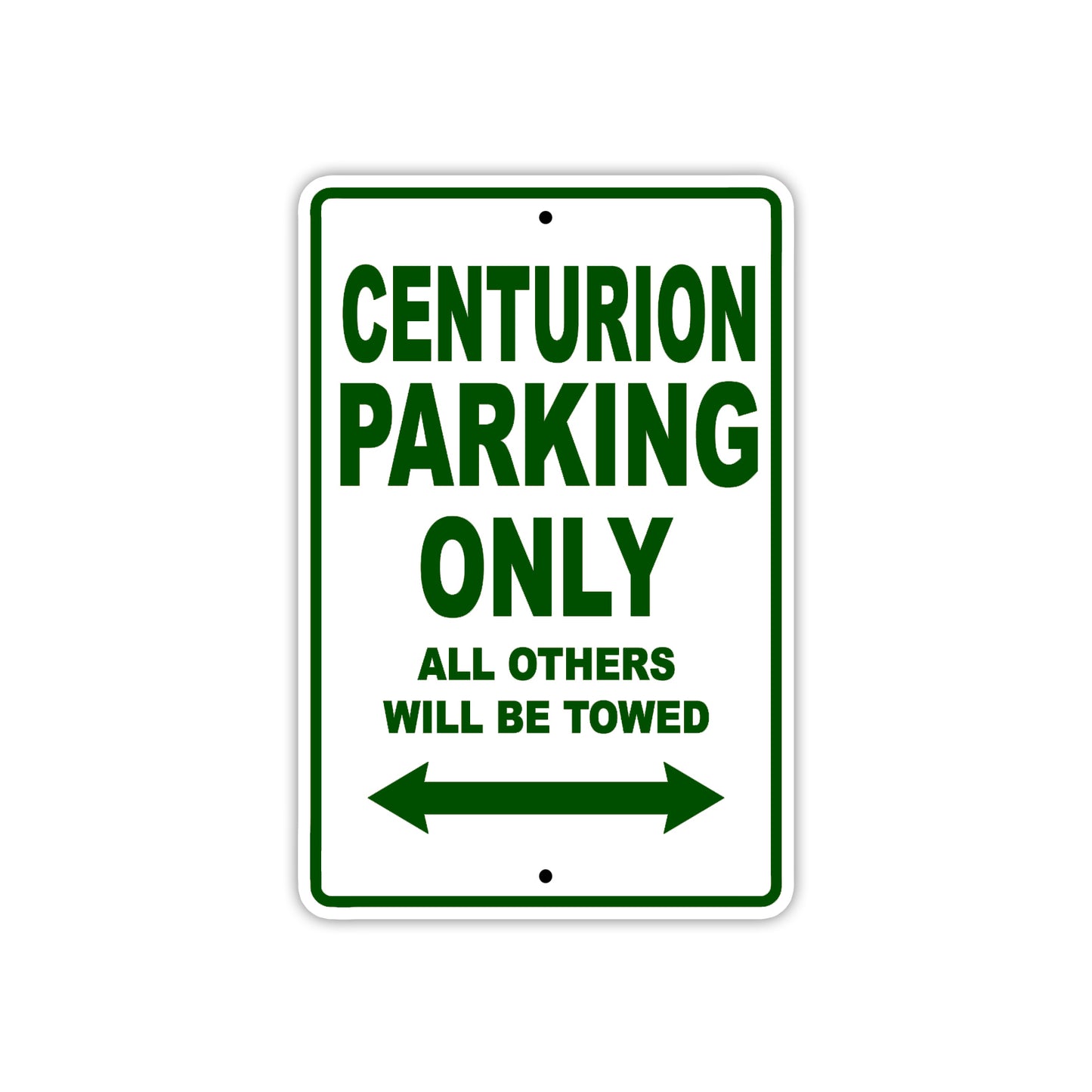 Centurion Boats Parking Only All Others Will Be Towed Sea Ocean Beach Lake Boat Aluminum Metal Sign Plate