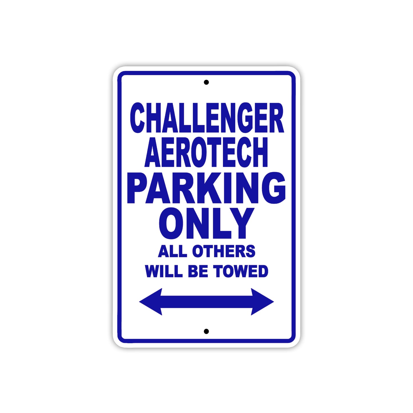 Challenger Aerotech Boats Parking Only All Others Will Be Towed Sea Ocean Beach Lake Boat Aluminum Metal Sign Plate