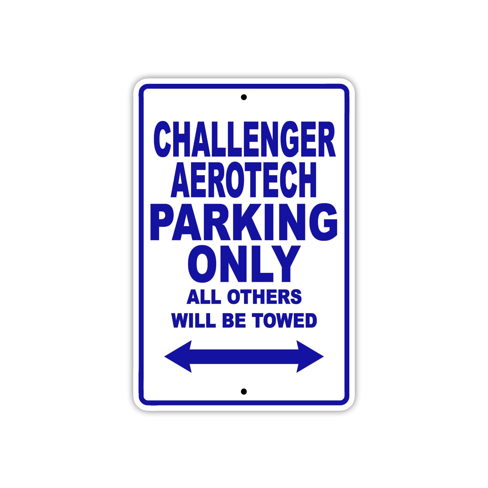 Challenger Aerotech Boats Parking Only All Others Will Be Towed Sea Ocean Beach Lake Boat Aluminum Metal Sign Plate