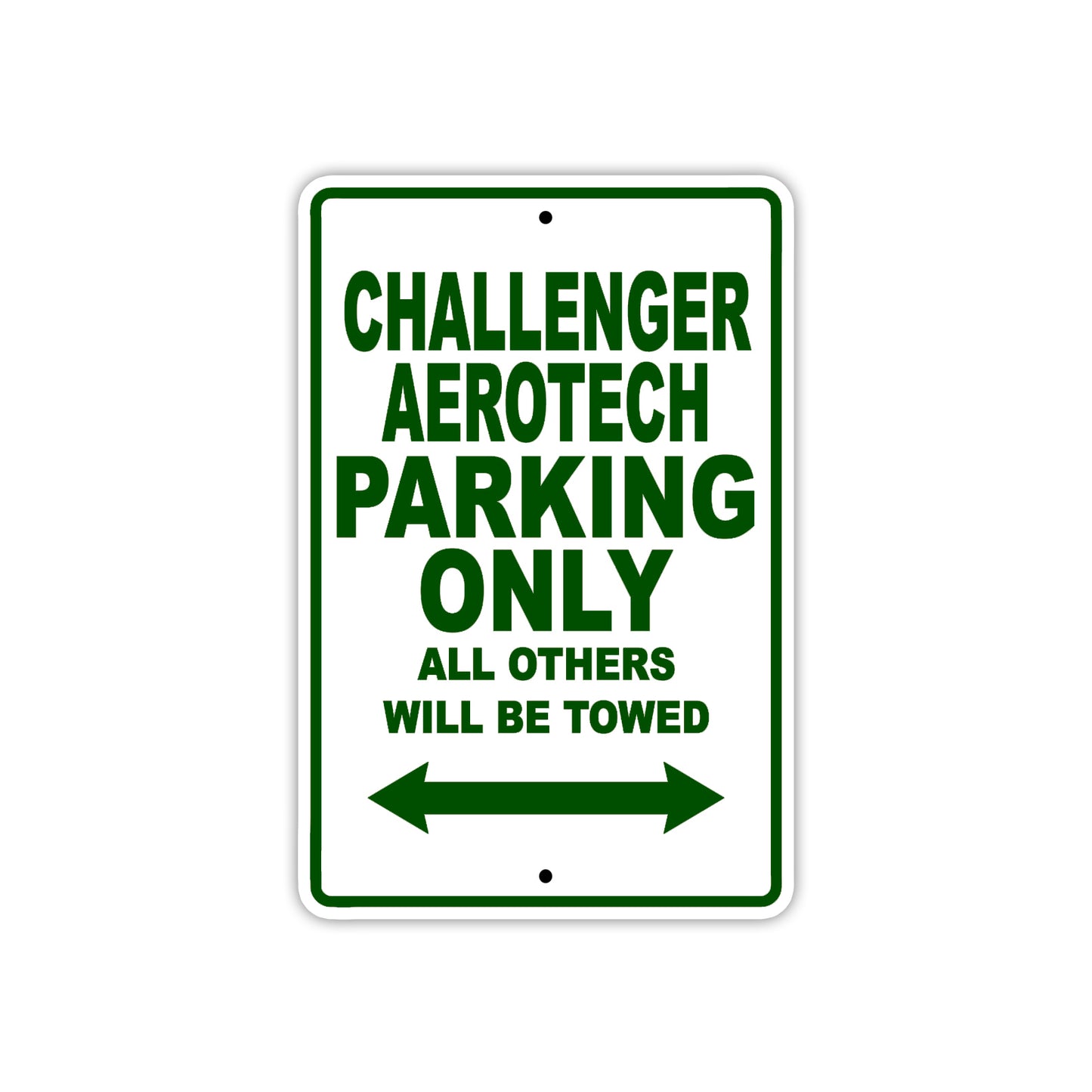 Challenger Aerotech Boats Parking Only All Others Will Be Towed Sea Ocean Beach Lake Boat Aluminum Metal Sign Plate