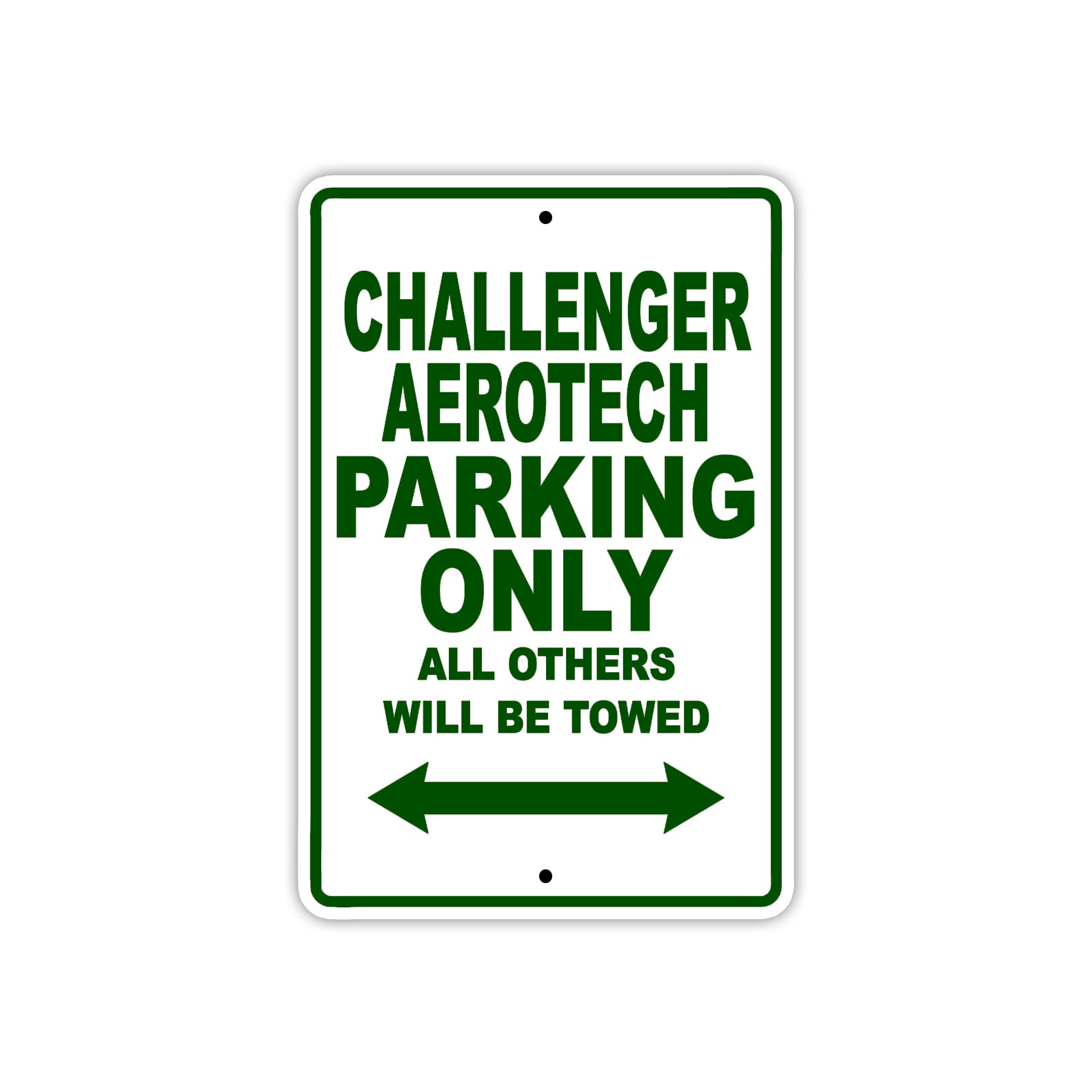 Challenger Aerotech Boats Parking Only All Others Will Be Towed Sea Ocean Beach Lake Boat Aluminum Metal Sign Plate